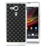 Bling Cover til Xperia SP (Sort)